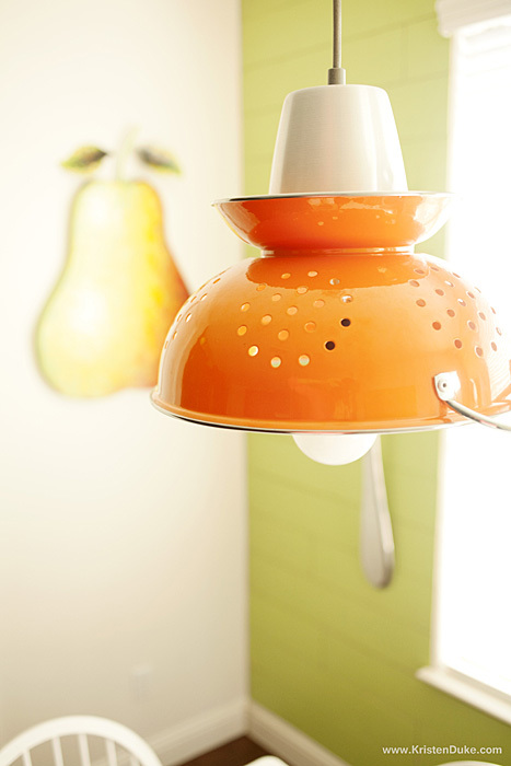 Colander Light Fixture