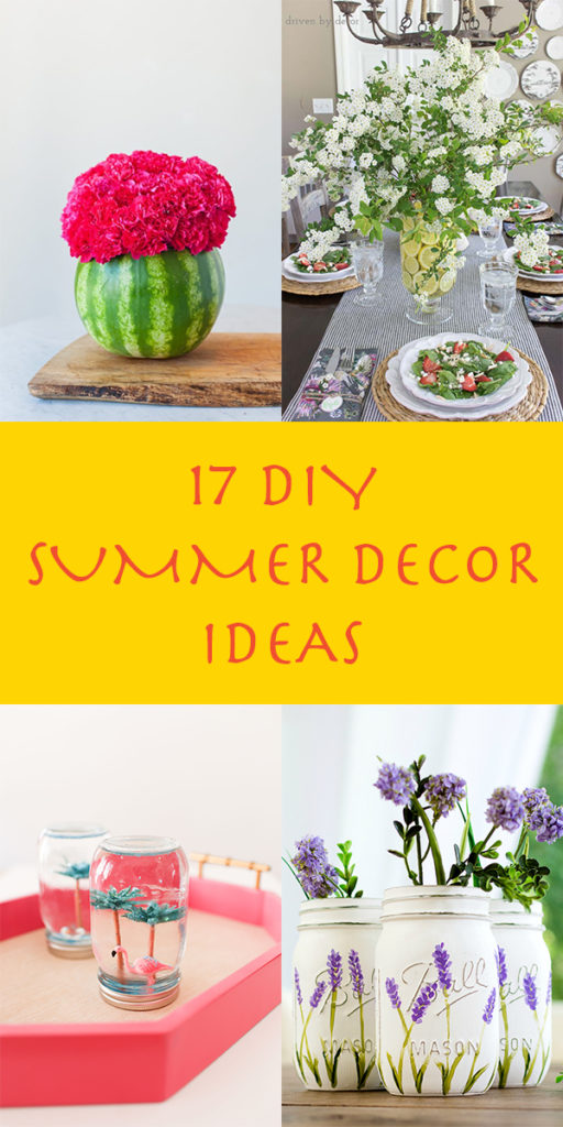 17 Easy DIY Summer Decor Ideas