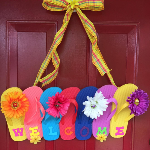 Flip Flop Wreath