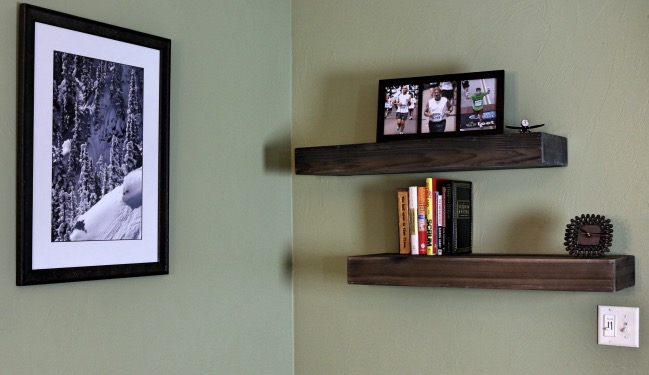 Wood Floating Shelf