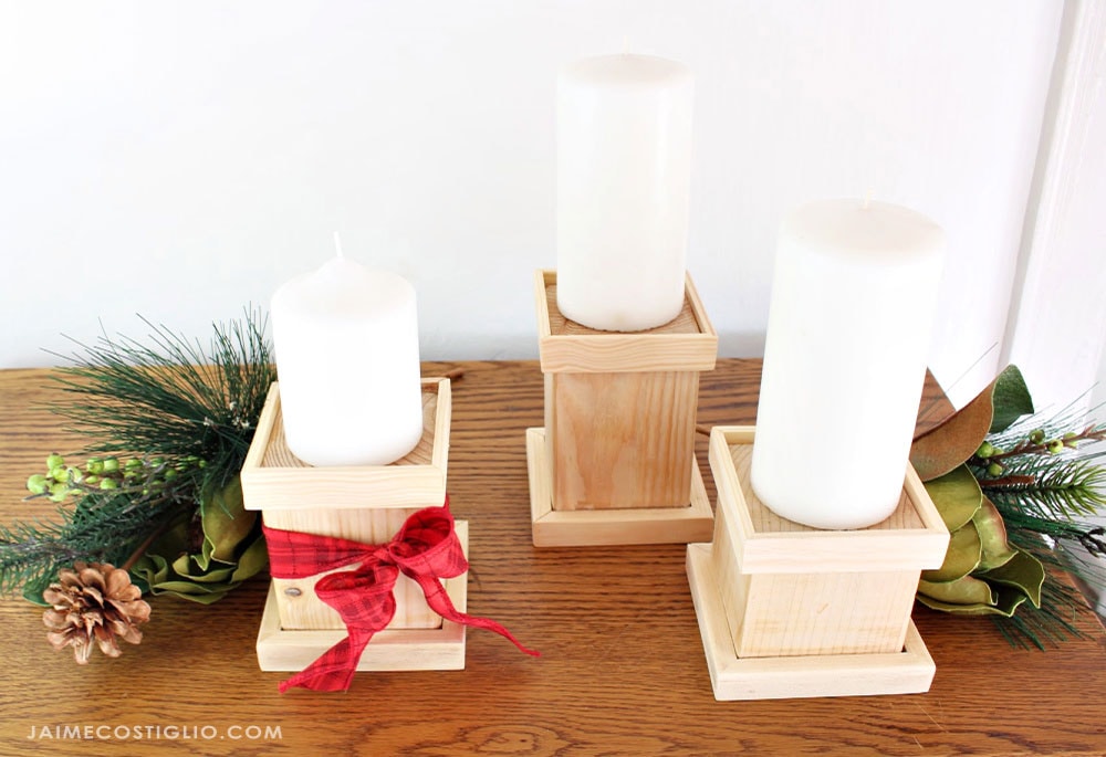 PILLAR CANDLE HOLDERS