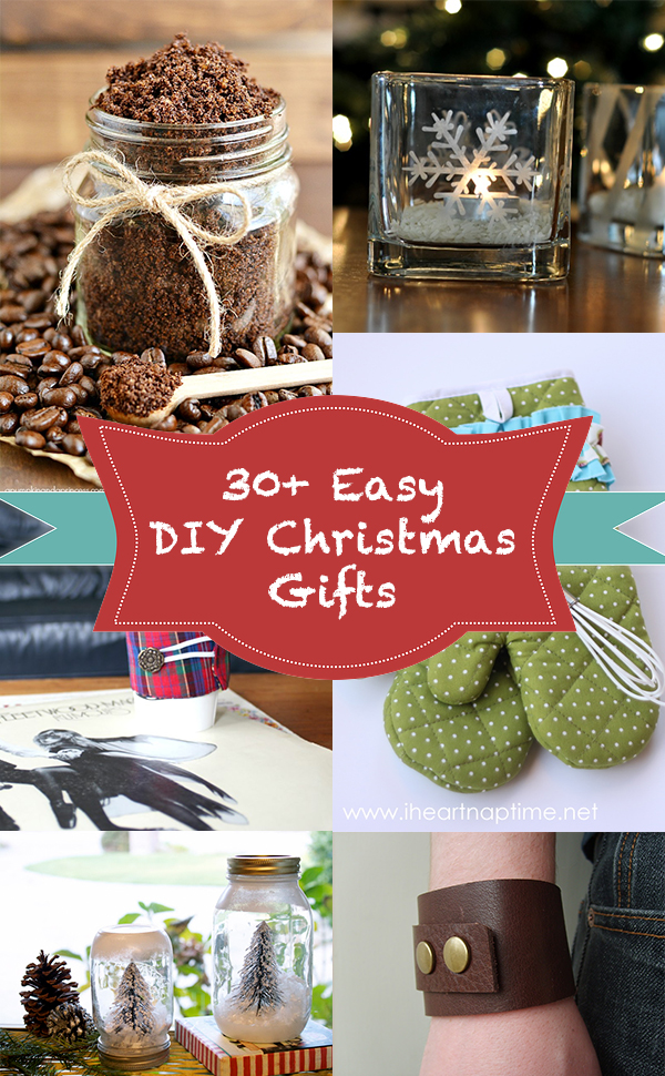 30 Easy Diy Christmas Gifts For Your